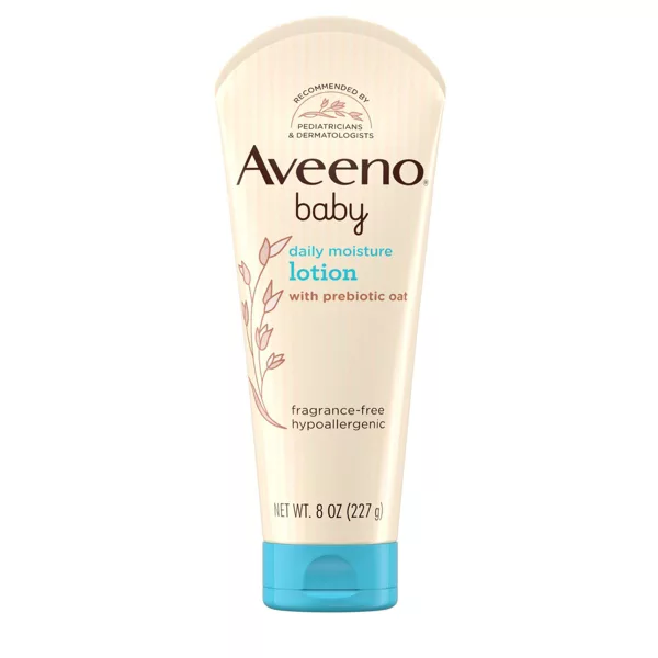 Aveeno Baby Daily Moisture Body Lotion for Delicate Skin with Natural Colloidal Oatmeal & Dimethicone - 8 fl oz