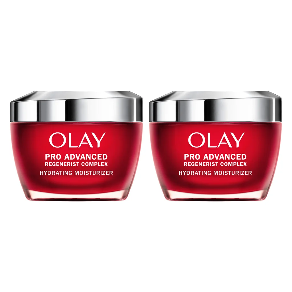 Olay Pro Advanced Regenerist Complex Hydrating Moisturizer, 1.7 oz, 2-pack