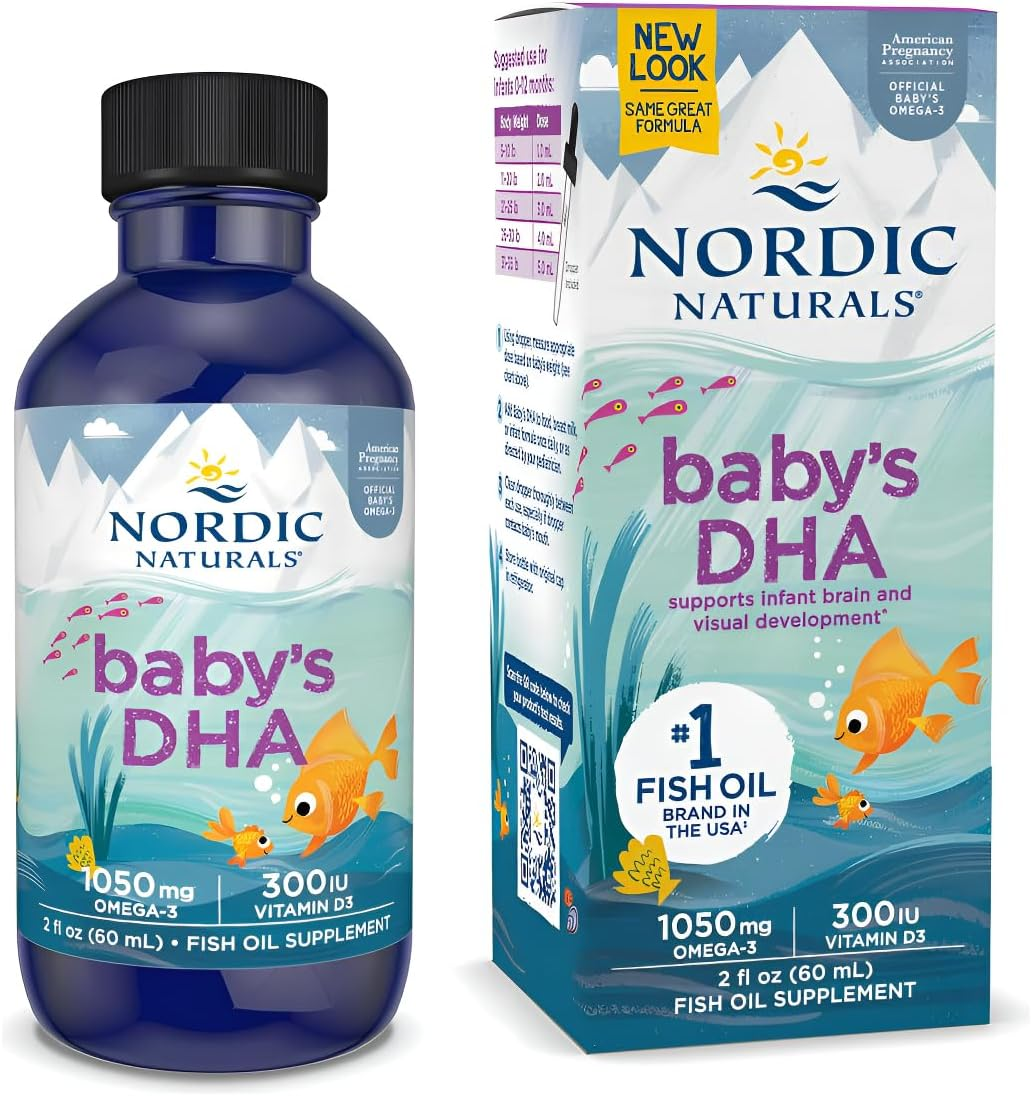 Nordic Naturals Baby’s DHA, Unflavored - 2 oz
