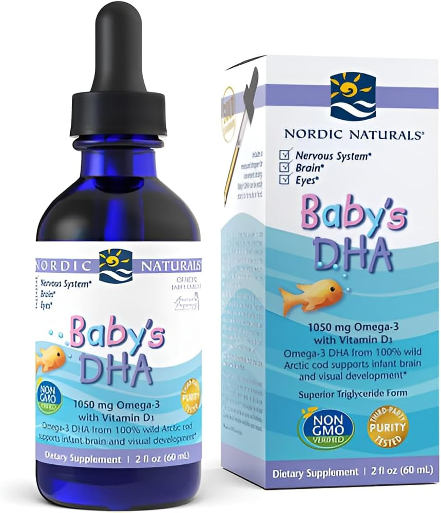 Nordic Naturals Baby’s DHA, Unflavored - 2 oz
