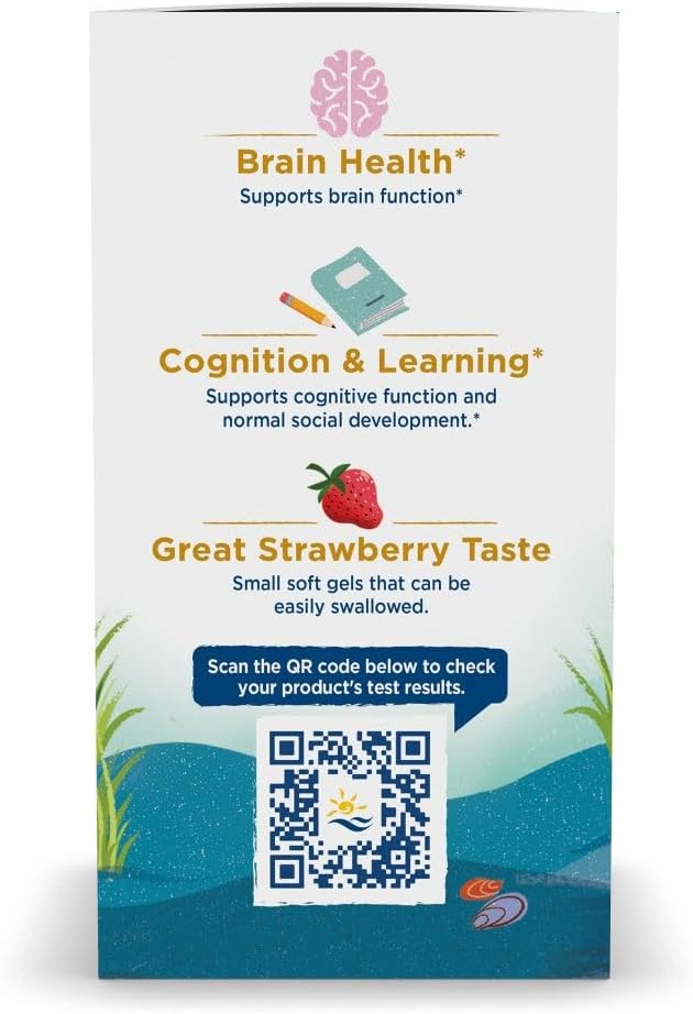 Nordic Naturals Ultimate Omega 2X Teen, Strawberry - 60 Mini Soft Gels