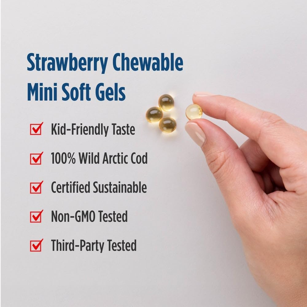 Nordic Naturals Children’s DHA 250 mg Omega-3 with EPA & DHA 180Mini soft gels