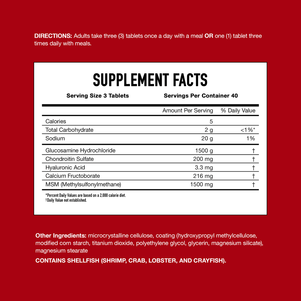 Move Free Advanced MSM With Glucosamine Joint Supplement
