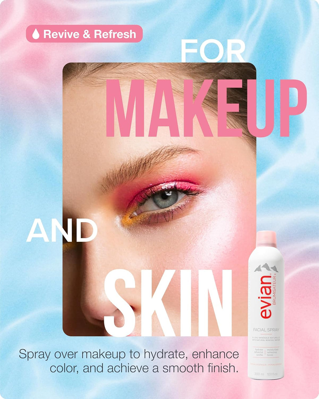 Evian Facial Spray, 10.1 oz