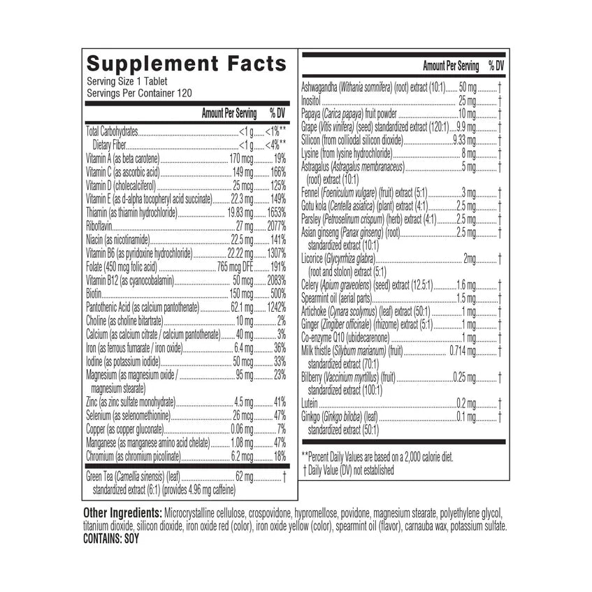 Swisse Daily Multivitamin for Women  120 Tablets